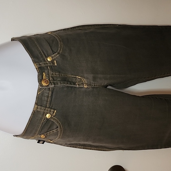 Rock & Republic Gold Wash Skinny Jeans Size 8 - Picture 4 of 14